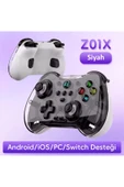 Z01X PC/IOS/Android/Switch/Switch Oled Uyumlu Bluetooth Bağlantılı Şeffaf Joystick Gamepad thumbnail 2