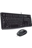 Logitech Mk120 Kablolu Q Klavye-mouse Set Siyah thumbnail 3