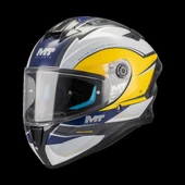 KASK MT HELMETS TARGO S OUTSİDE C3 PARLAK SARI thumbnail 1