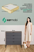 SARMOBİ Arden 4 Çekmeceli Şifonyer thumbnail 8