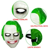 The Dark Knight Joker Maskesi Yeşil thumbnail 4