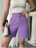 Düğmeli şort thumbnail 2