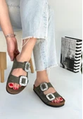 Nool Yeşil Nubuk Terlik thumbnail 2