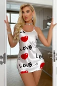 Love Desenli Saten thumbnail 1
