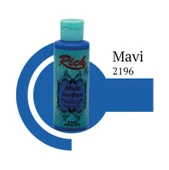 Rich Multi Surface 2196 Mavi Akrilik Boya 120 cc thumbnail 2