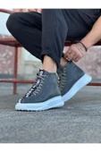 Gri Erkek Yarım Bilek Bot thumbnail 2