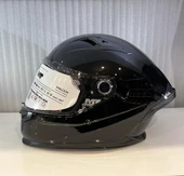 KASK MT BRAKER SV PURE A1 PARLAK SİYAH thumbnail 1