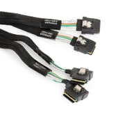 HP DUAL MINI SAS CABLE (870489-001) thumbnail 1
