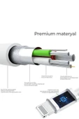 Abatech Lightning To USB Type C 20W Hızlı Şarj Iphone Uyumlu Data Kablosu thumbnail 4