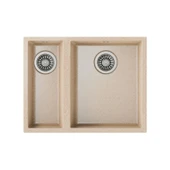 Teka Square 560 TG Avena Beige Granit Mutfak Eviyesi thumbnail 1