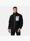 Helly Hansen Panorama Pile Snap Mont Erkek Siyah thumbnail 1