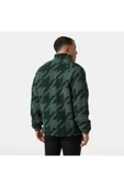 Helly Hansen Panorama Printed Pile Snap Erkek Yşl thumbnail 2