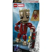 LEGO 76341  Marvel Yağmacı Tulumlu Groot thumbnail 4