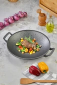 Cooker 35 Cm Granit Döküm Kaplama Saç Tava CKR3911 thumbnail 1