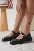 x Siyah Rugan Oxford Ayakkabı thumbnail 2