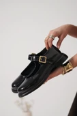 x Siyah Rugan Oxford Ayakkabı thumbnail 3