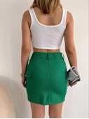 Körüklü cep etek yeşil s24904 thumbnail 3