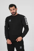 Hummel Armin Pamuklu Sweat Siyah thumbnail 6
