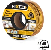 Fıxed Kapı - Pencere Fitili Kahverengi 2X50MT thumbnail 1