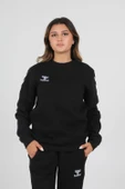 Hummel Armin Pamuklu Sweat Siyah thumbnail 3