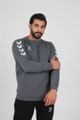 Hummel Armin Pamuklu Sweat Antrasit thumbnail 4