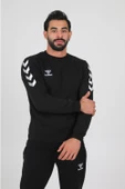 Hummel Armin Pamuklu Sweat Siyah thumbnail 2
