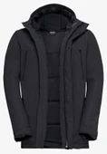 Jack Wolfskin Glacıer Shıeld Jacket Mont Siyah thumbnail 6