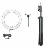 18 İnç Profesyonel Ring Light Seti (Halka Işık ve Tripod) thumbnail 1