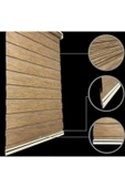 Bambu Raks Kahverengi Zebra Perde thumbnail 1