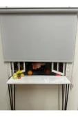 Mat Açık Gri Stor Perde thumbnail 1