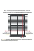 Bambu Raks Kahverengi Zebra Perde thumbnail 3