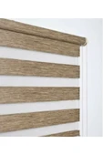 Bambu Raks Kahverengi Zebra Perde thumbnail 2
