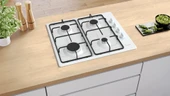 Bosch PBP6C2K80O Beyaz Ankastre Ocak thumbnail 5