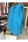 Leova Mavi Önden Bağlamalı Kimono thumbnail 4