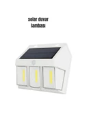 Suya Dayanıklı Solar Duvar Lambası – Akıllı Gece Sensörlü Işık thumbnail 1