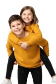 2'li Basic Şardonlu Çocuk Sweatshirt thumbnail 5