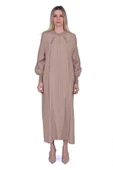 invee Bebe Biyeli Elbise CAMEL 6936 thumbnail 1