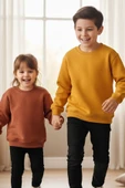 2'li Basic Şardonlu Çocuk Sweatshirt thumbnail 8