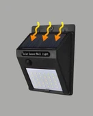Sensörlü 20 Led Solar Duvar Lambası 3 Metre Algılama Mesafesi thumbnail 5