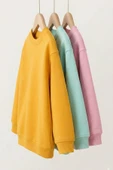 3'Lü Basic Şardonlu Çocuk Sweatshirt thumbnail 9