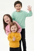 3'Lü Basic Şardonlu Çocuk Sweatshirt thumbnail 8