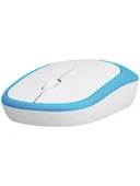 Blueforce W314 Kablosuz Bluetooth Mouse Mavi - Beyaz thumbnail 4