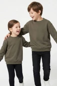 3'Lü Basic Şardonlu Çocuk Sweatshirt thumbnail 5