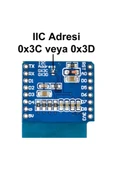 Devremarkt Wemos D1 Mini Oled Shield Modül 64x48 Pixel Lcd Wireless Wifi Iot thumbnail 4