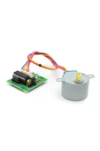 Devremarkt 12v 28byj48 Step Motor + Uln2003a Sürücü Kartı thumbnail 3