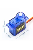 Devremarkt Tower Pro Sg90 9gr Micro Servo Motor Sg90 Rc Robot Araba Arduino thumbnail 1