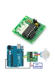 Devremarkt 12v 28byj48 Step Motor + Uln2003a Sürücü Kartı thumbnail 4