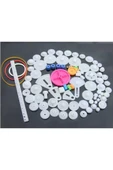 Devremarkt  85 Parça Plastik Dişli Seti (oyuncak - Tekerlek - Mil - Çark) thumbnail 1