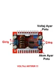 Devremarkt 400w Akım Kontrollü Boost Voltaj Yükseltici Modül Led Sürücü thumbnail 1