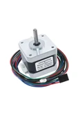 Devremarkt 17hs4401 Nema 17 Step Motor 0.42n.m D Mil 2 Faz 1.5a 1.8 Derece 200 Adım 3d Yazıcı Printer thumbnail 1